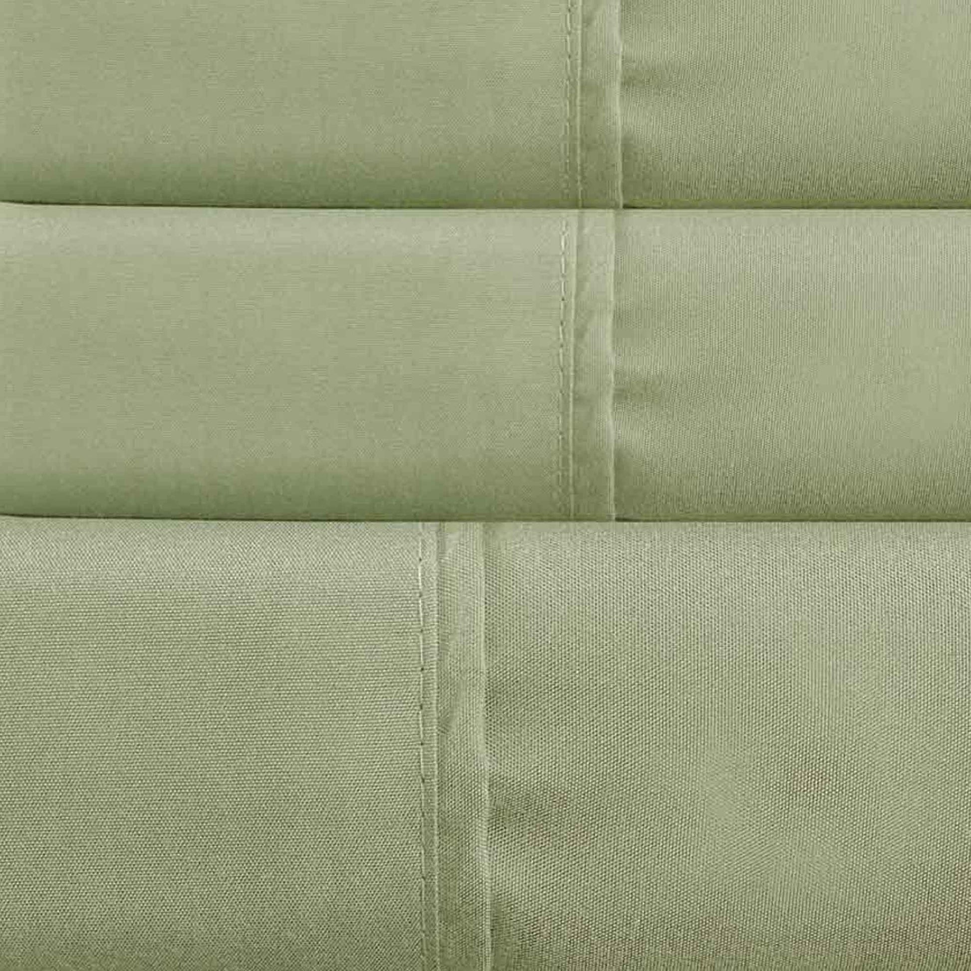 Lanester 3 Piece Polyester Twin Size Sheet Set The Urban Port, Olive Green Green Polyester