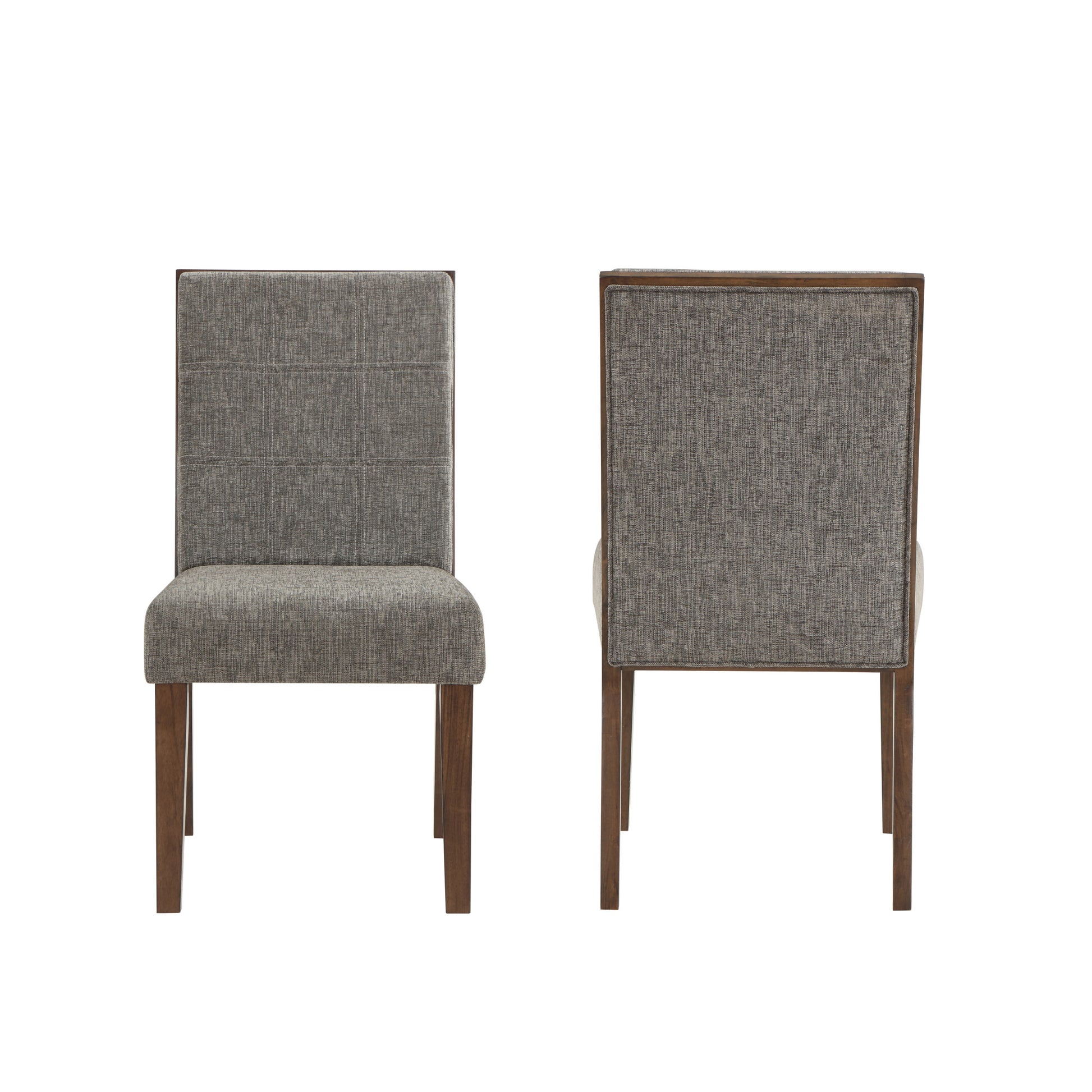 Quinn Chair Set Of 2 Dark Brown Dark Brown Wood