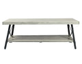 Douglas Gray Coffee Table Gray Solid Wood