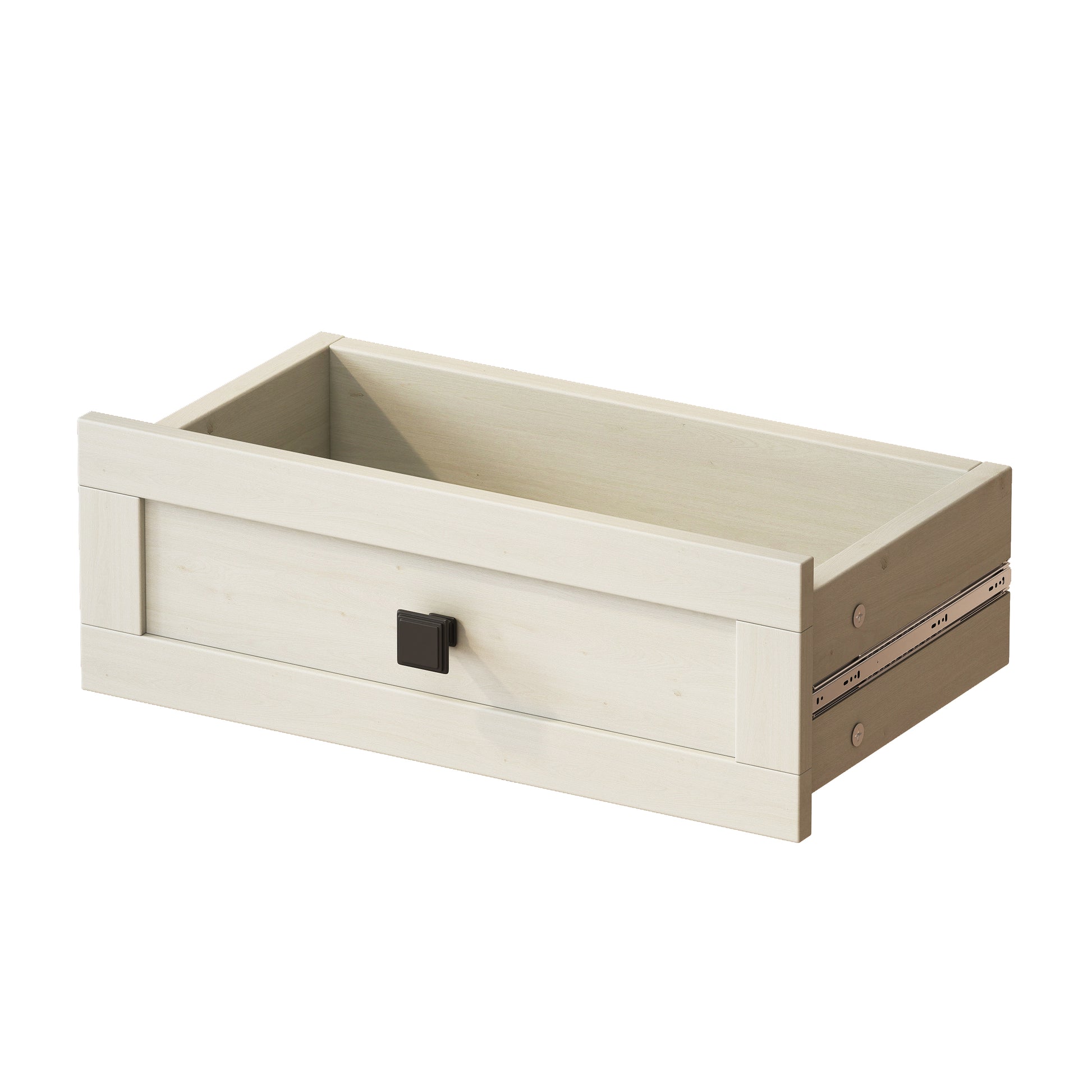 Farmhouse Style Console Table With 2 Drawer And Bottom Storage Shelf For Entryway, Rustic Side Table With Storage Drawer And Shelf For Living Room, Hallway Antique White Primary Living Space Farmhouse,Rustic Freestanding Drawers Console Tables