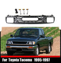 Front Grille For 1995 1997 Toyota Tacoma Trd Pro Grille W Letters And Lights Matte Black Abs Abs