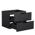 Hk2301 24 Bk Cabinet Black Mdf