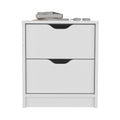 Double Drawer Nightstand 19