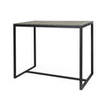 Ezra Bar Table Grey Black Acacia Wood