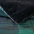 Faux Wool To Faux Fur Down Alternative Comforter Set Queen Multicolor Polyester