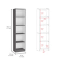 June 3 Piece Home Bookcase Set, 60