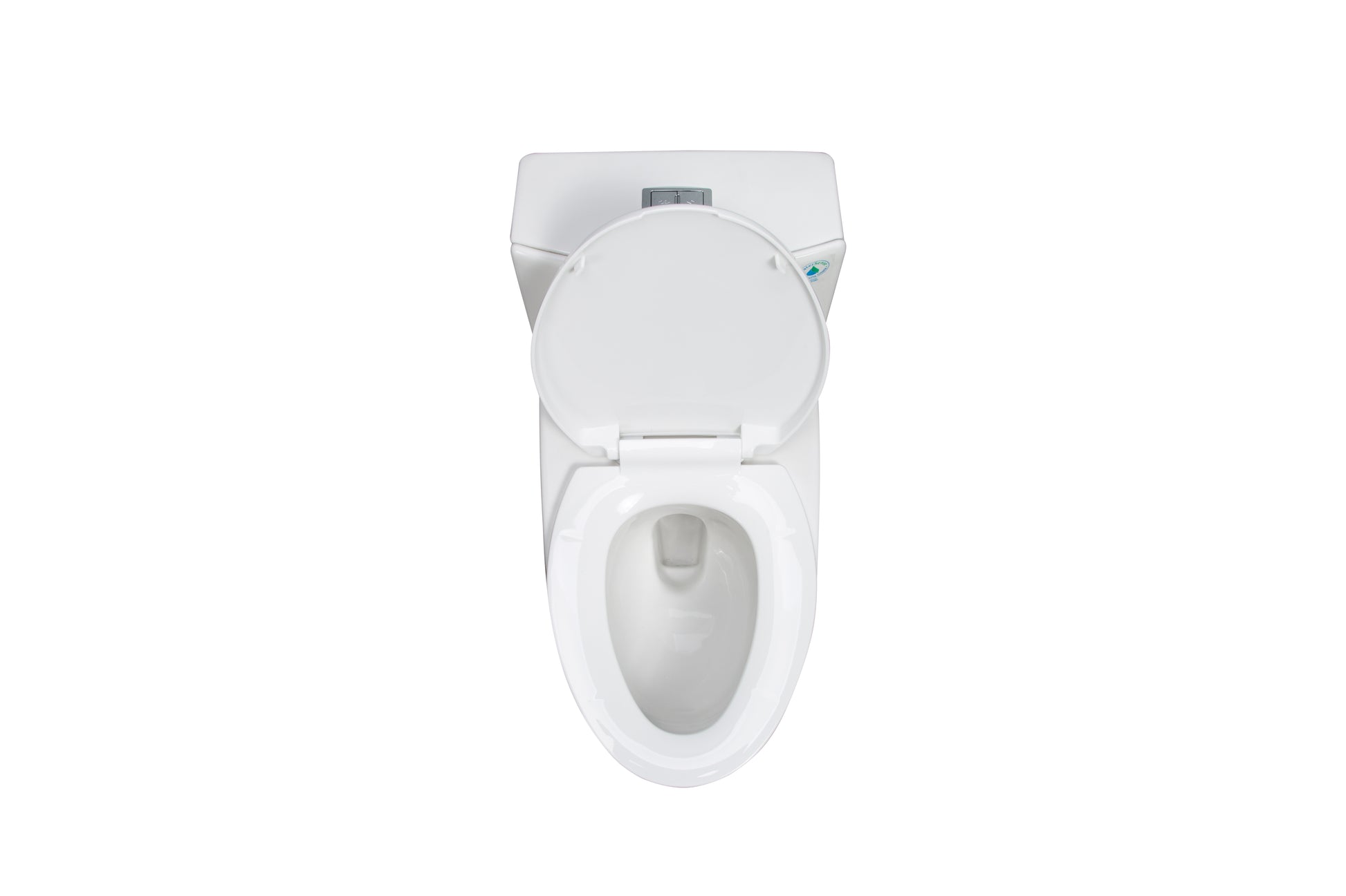 1.1 1.60 Gpf Dual Flush One Piece Toilet, Water Saving Elongated Comfort Height Floor Mounted, Soft Closing Seat, 1000 Gram Map Flushing Score Toilet, Glossy White 23T02 Gw White Ceramic