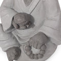 Gary Outdoor Monk Statue Gray Magnesium Oxide