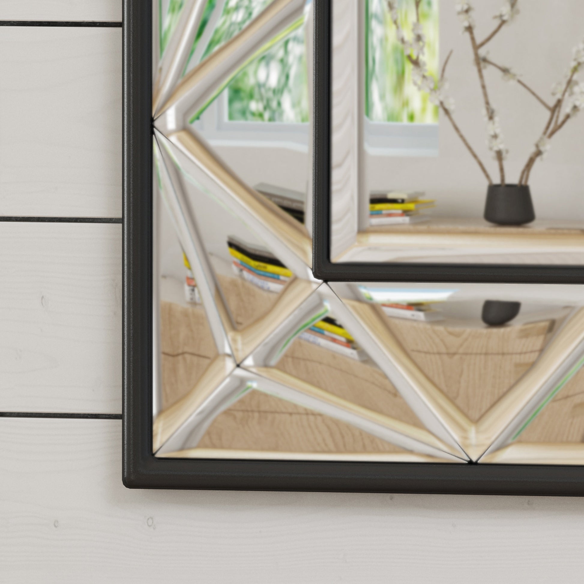 Deco Rectangle Mirror Clear Mdf