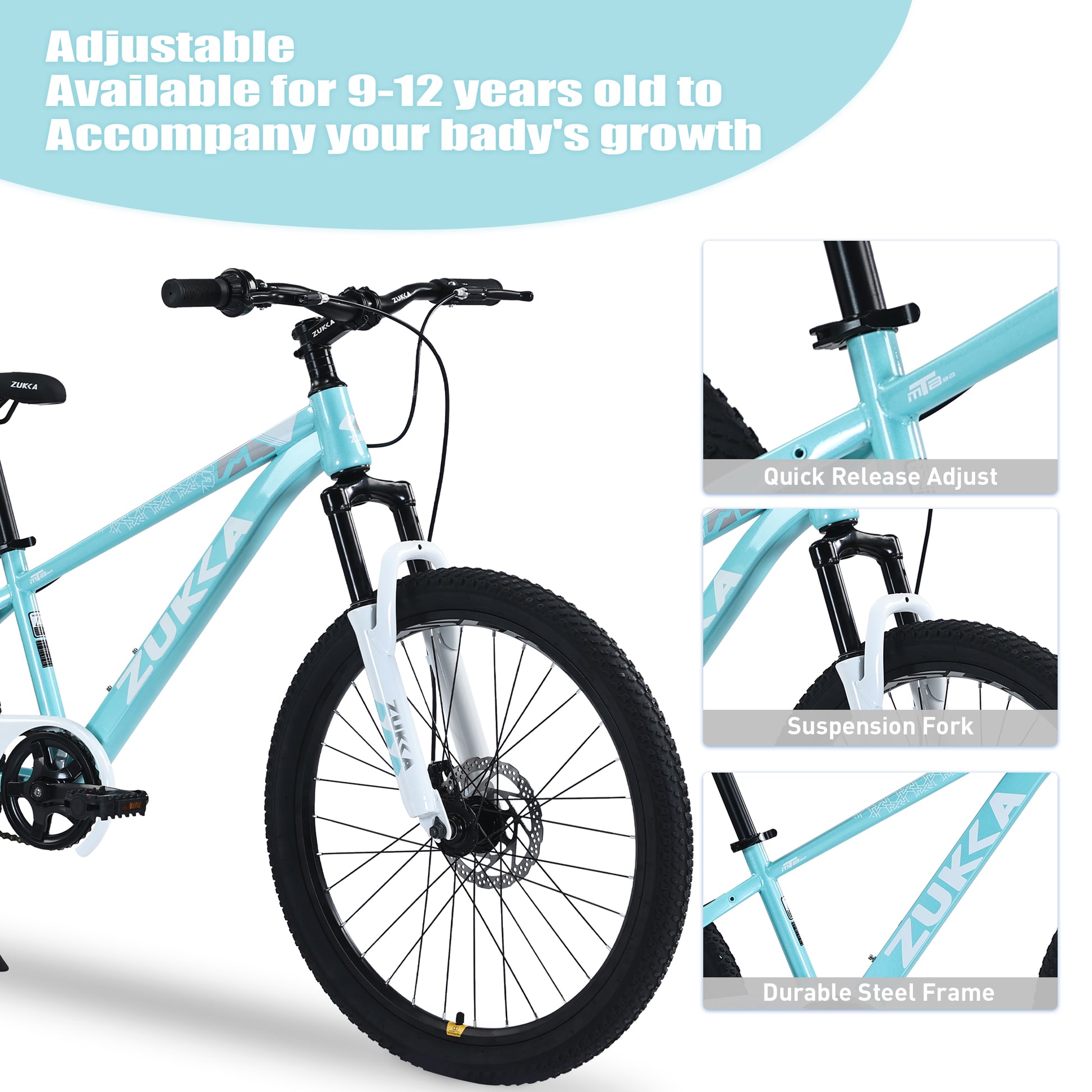 Shimano Bicycle Trinx M088 Mountain Bike,24 Inch MTB For Boys And