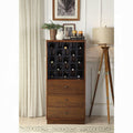 Walnut Wine Cabinet With 3 Drawer Walnut Kitchen Mdf Lvl