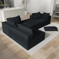 Modern Upholstered Sectional Sofa Couch Set,Modular 108