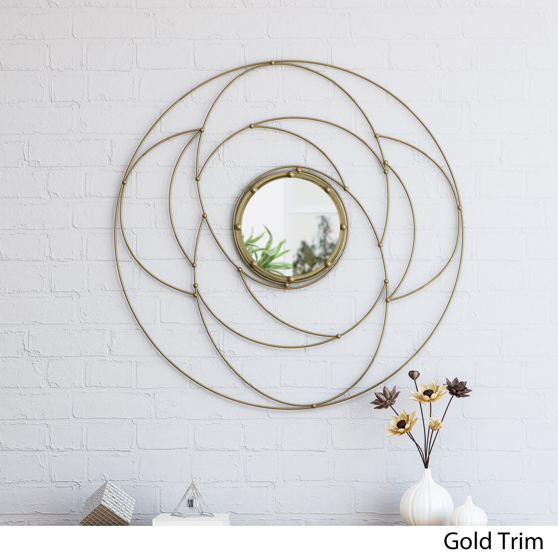 Mirror Gold Iron