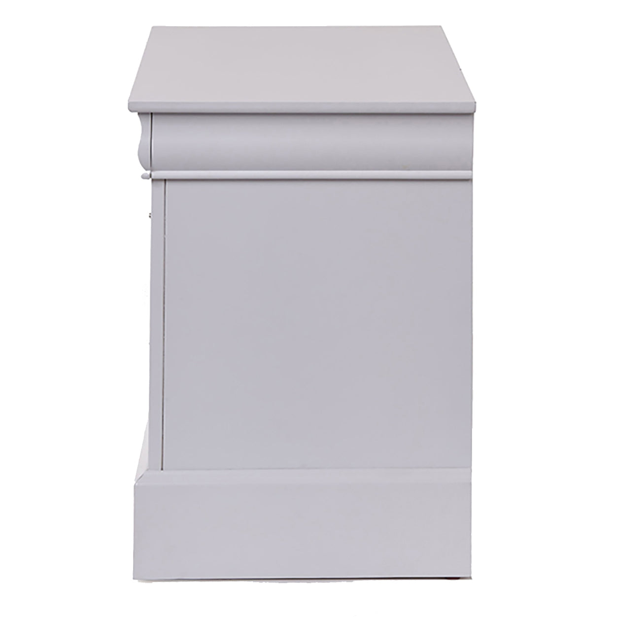 White 2 Drawer Nightstand White White 2 Drawers Bedroom Drawer Storage White Wood