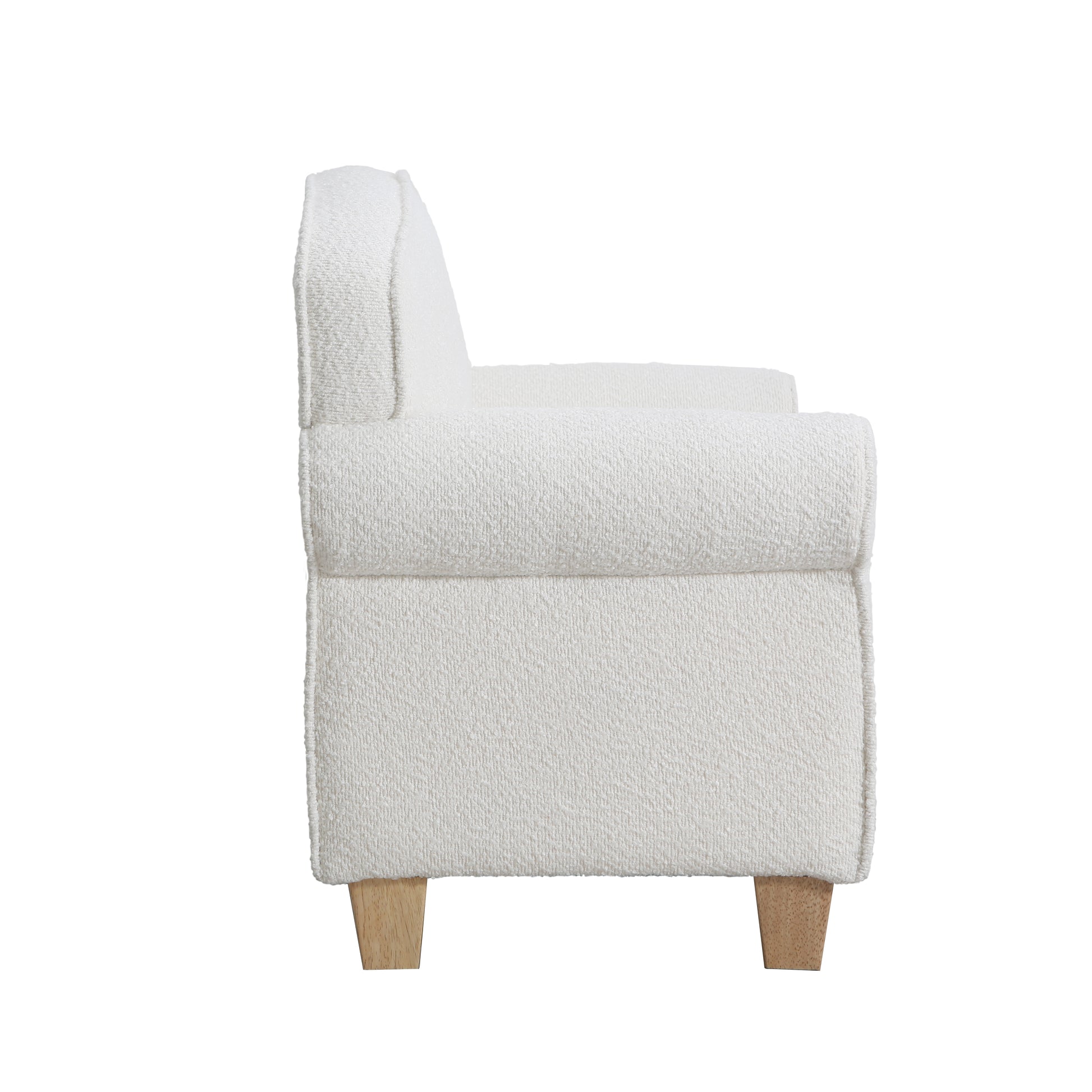 Sophie Kid Armchair In Boucle Cream Fabric