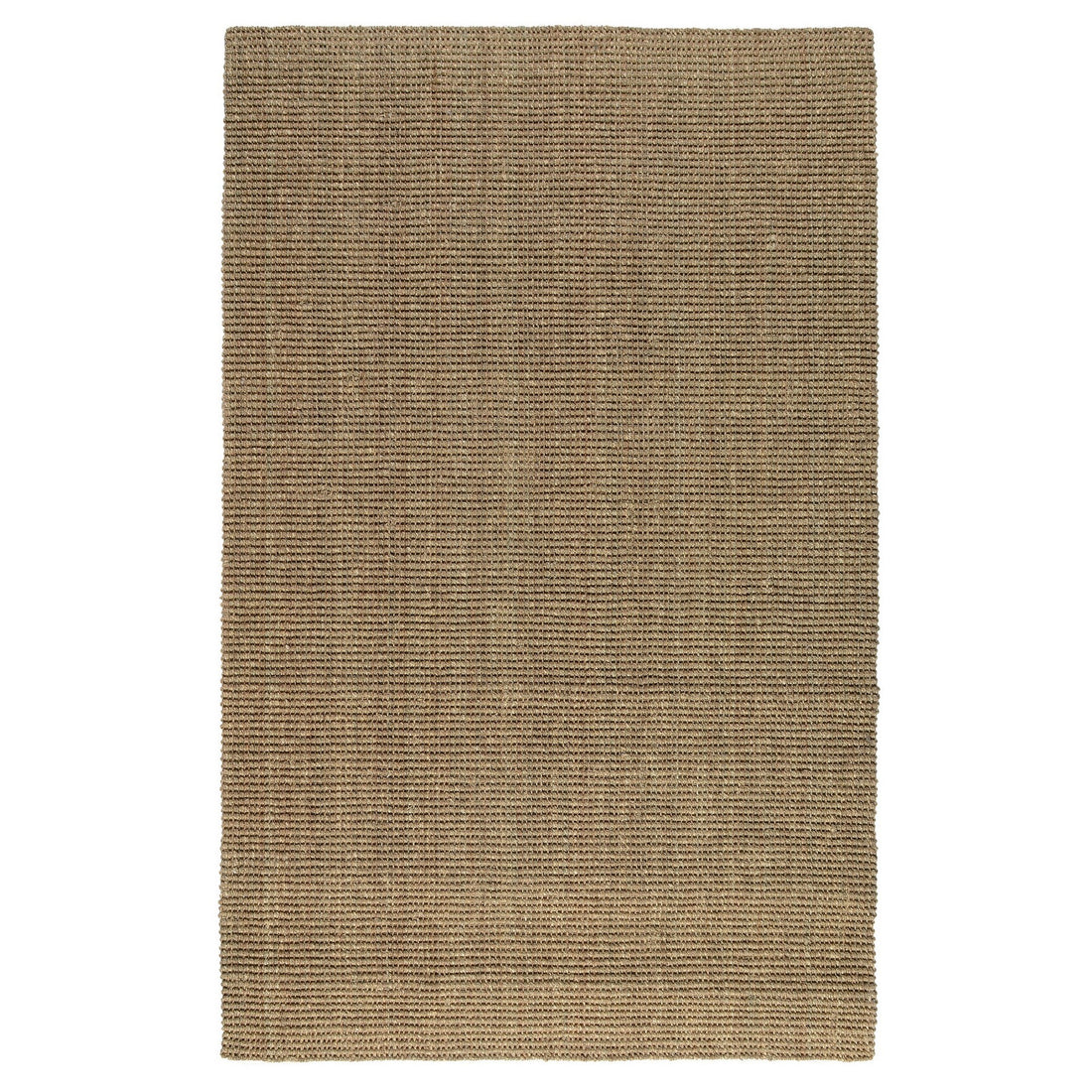 Quell 2 X 3 Handwoven Area Rug, Natural Brown Seagrass, Braided Design Brown Jute