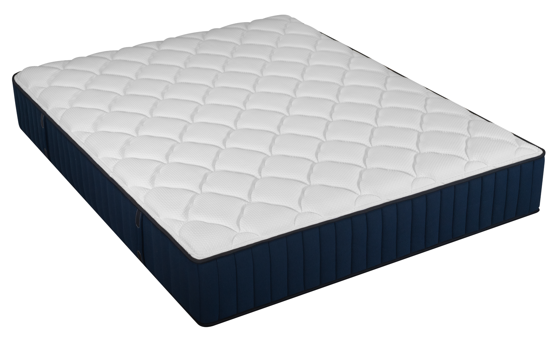 Twin Xl Size Serenity 12" Medium Tight Top Cooling Gel Memory Edge Support Pocket Spring Premium Hybrid Mattress White Black Blue Polyester Foam Spring Twin Xl
