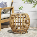 Ottawa Side Table - Light Brown Wicker