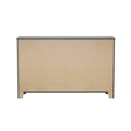 Junipe Brown 6 Drawer Dresser Brown Engineered Wood