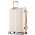 Luggage Sets 3 Piece Suitcase Set 20 24 28 With Usb Port,Carry On Luggage Airline Approved,Pp Lightweight Suitcase With Spinner Wheels,Ivory And Golden Ivory Gold Polypropylene