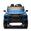 24V10A Two Seater Kids Ride On Electric Pickup, Kids Ride On Toy W Parents Remote Control,4Wd 800W Motors,Two Safety Belts,High Gate Safety Design,Usb,Bluetooth, Speed 2.49 3.73Mph For Kids Aged 3 .