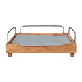 Pet Bed Blue Wood