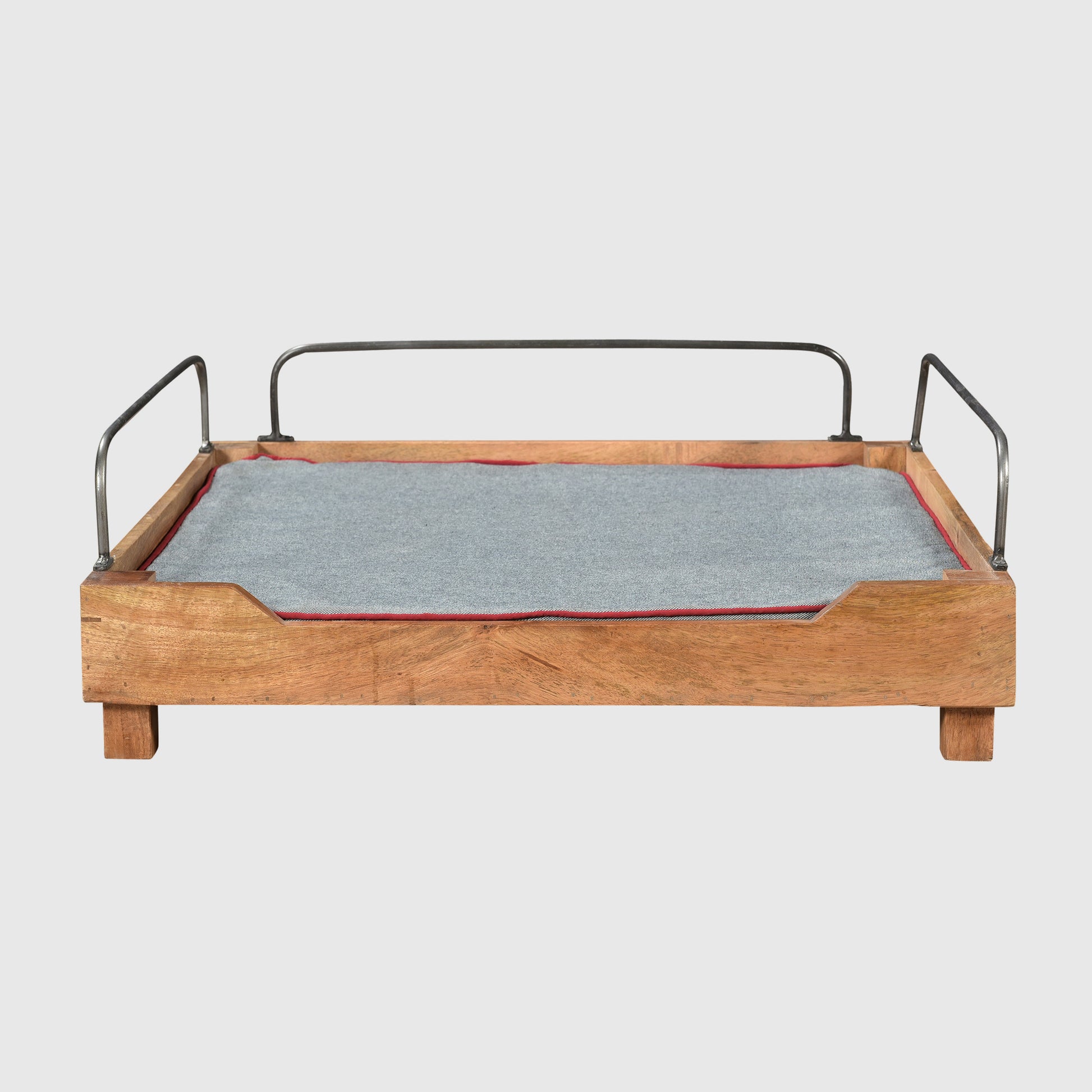 Pet Bed Blue Wood