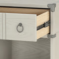 Grey 1 Drawer Nightstand Grey 2 Drawers Bedroom Rectangle Shelf Wood