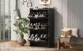 Shoe Storage Cabinet For Entryway With 3 Flip