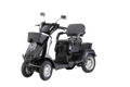 Heavy Duty 4 Wheel Mobility Scooters For Seniors & Adults 500Lbs Capacity Black Abs Pc