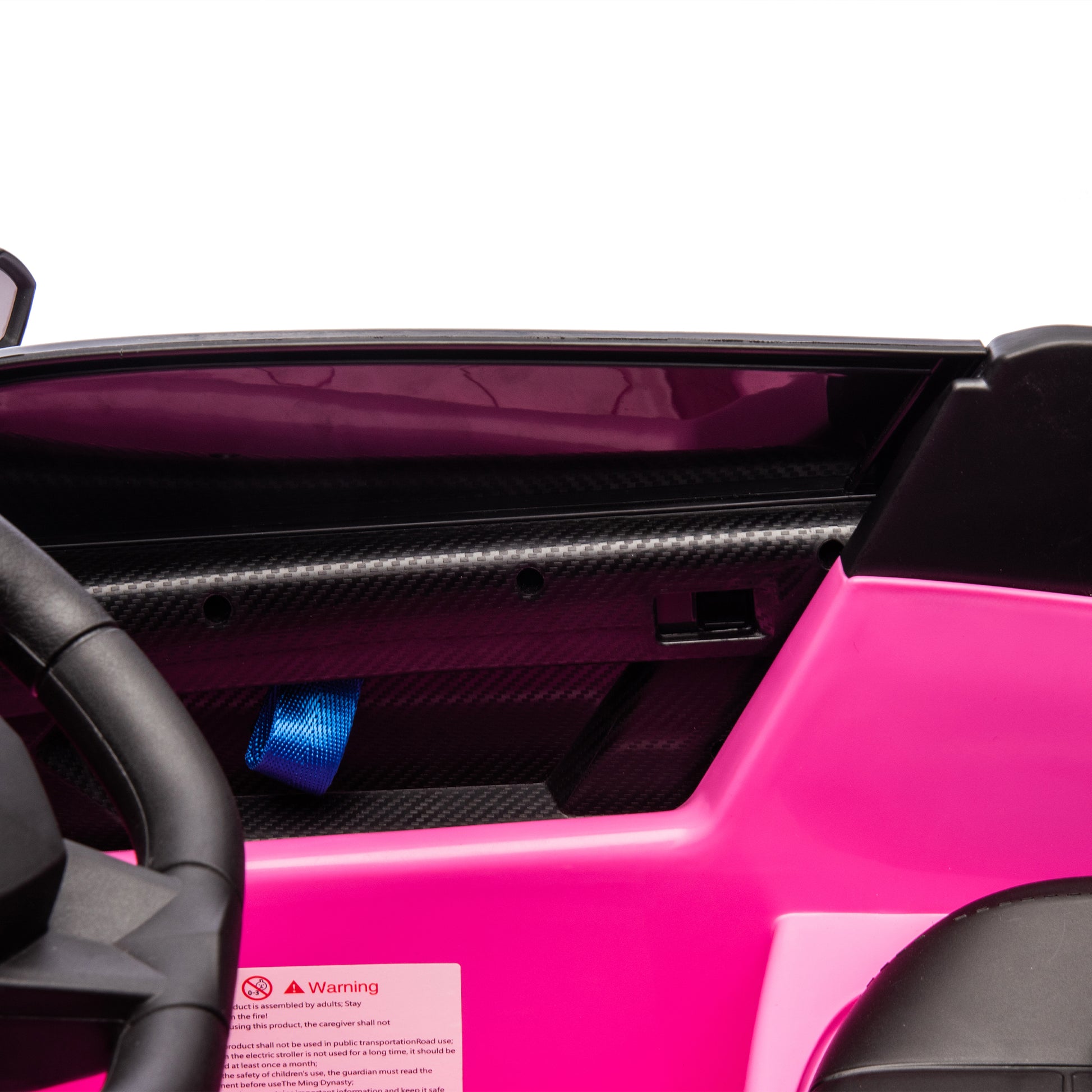 12V Kids Ride On Car W Parents Remote Control,Licensed Lamborghini Aventador Xago,Hydraulic Pressure Door,Slow Start,Early Education,Bluetooth,Adjustable Volume,Mp3,Usb,Led Lights For Kids Aged 2 4. Pink 50 99 Lbs Polypropylene