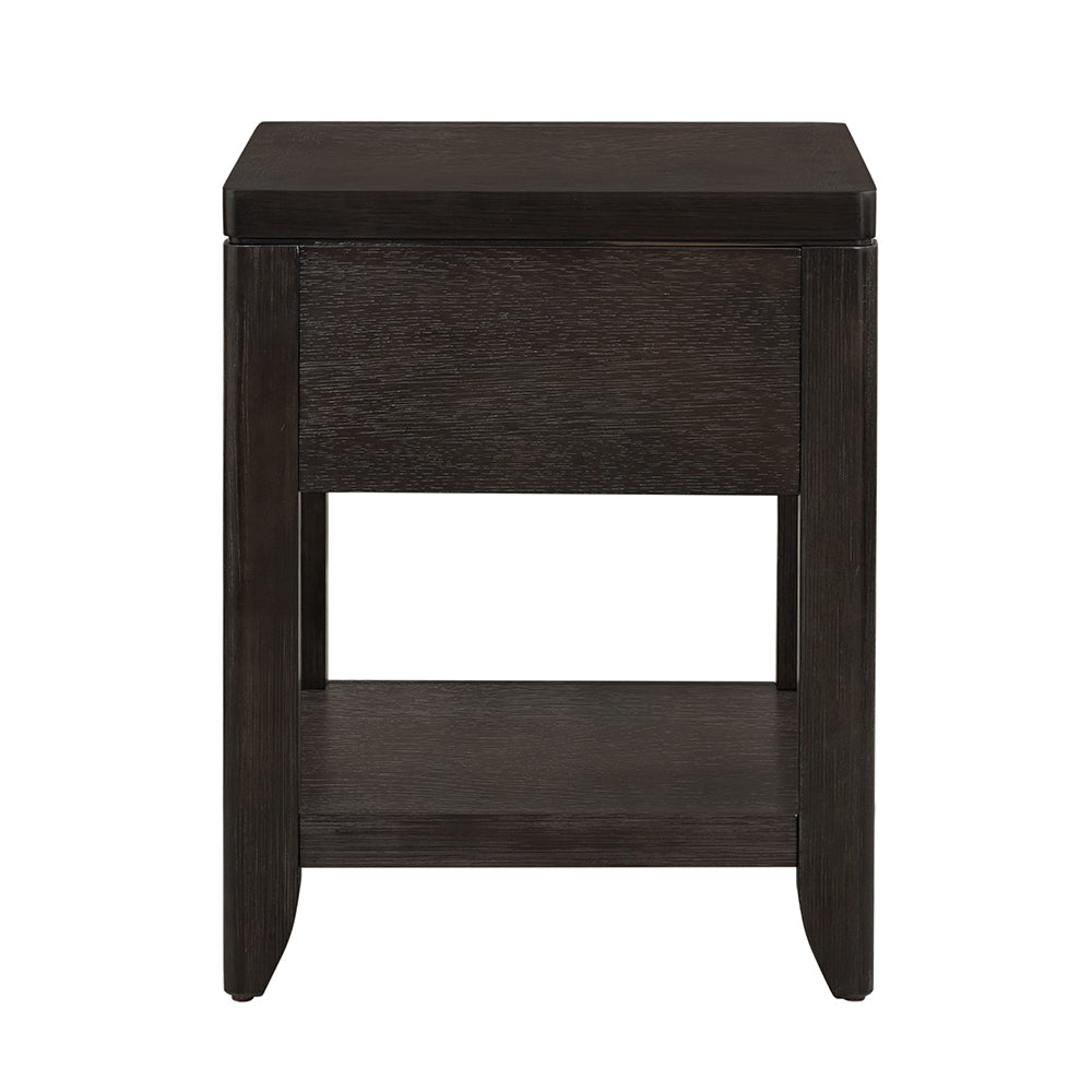 24X20X25" End Table Brown Mdf