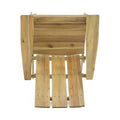 Zuma Foldable Adirondack Chair Natural Wood