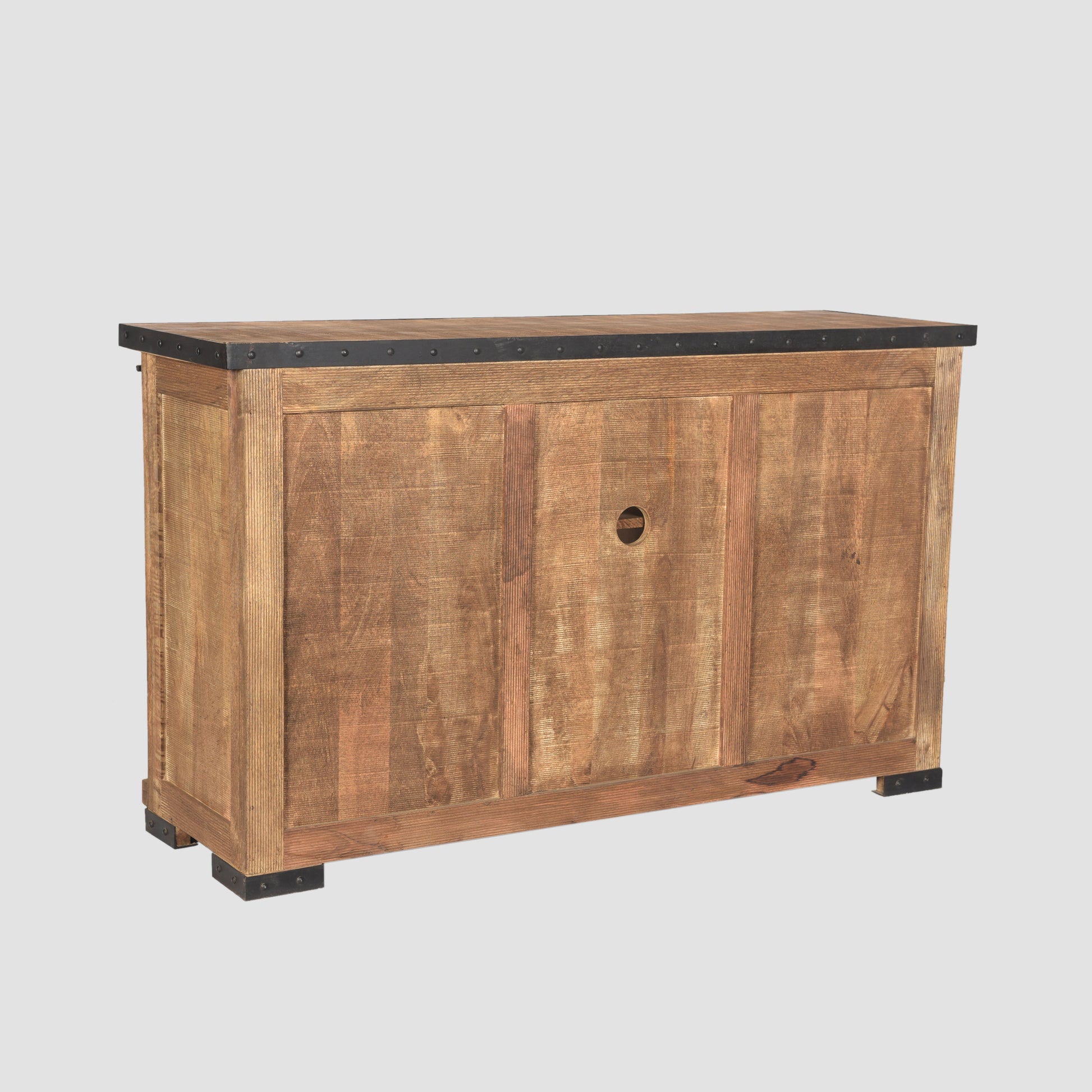 Side Board - Natural Black Wood