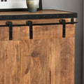 Side Board - Natural Black Wood