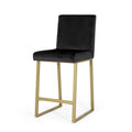 Barstool Black Velvet
