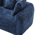 Coolmore Boucle Sofa 3 Seater For Living Room Oversized Comfy Sofa L Shape Sofa Couch With Chaise Home Furniture Sleeper Sectional Sofa For Apartment, Office Left Hand Facing Blue Blue Primary Living Space Foam Boucle 3 Seat