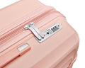 Luggage 4 Piece Sets 14 20 24 28 , Hard Shell Lightweight Tsa Lock Carry On Expandable Suitcase With Spinner Wheels Travel Set For Men Women Pink Polypropylene