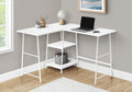 Computer Desk, Home Office, Corner, Storage Shelves, 48