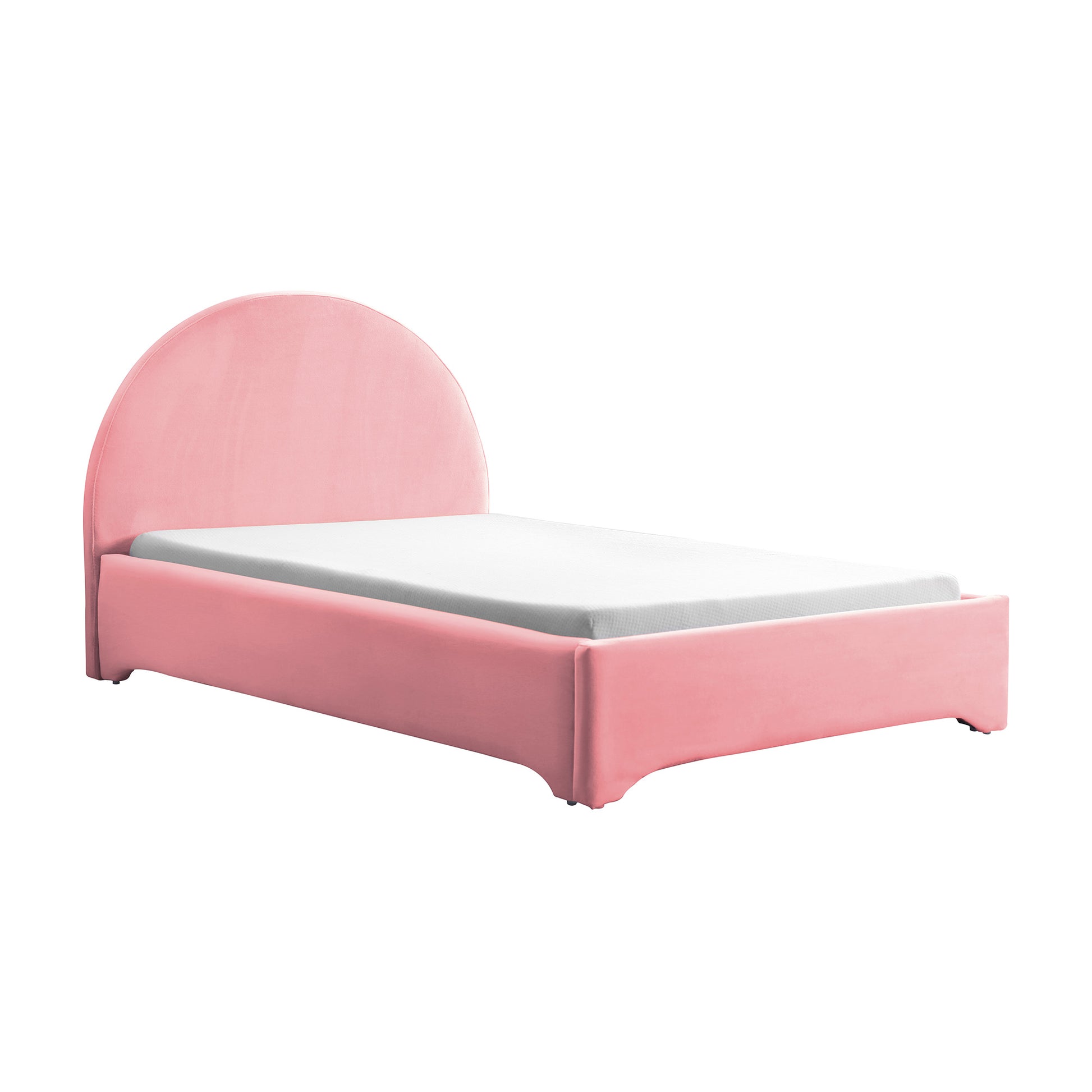 Uma Toddler Bed In Cotton Candy Pink Pink Fabric