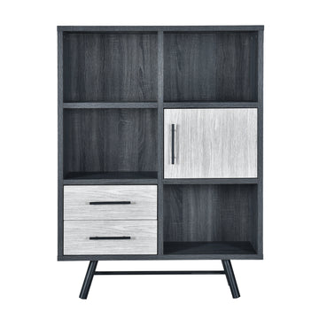 Multi Function Cabinet Grey Particle Board