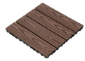 Wood Plastic Composite Deck Tiles Set Of 20Pcs, Composite Decking Resist Rust, Water, Weather, Easy To Diy & Maintain, Indoor&Outdoor,Ideal For Patios, Balconies, Rooftops, Decks, 12X12In Light Coffee Light Coffee Modern Plastic Wood Plastic