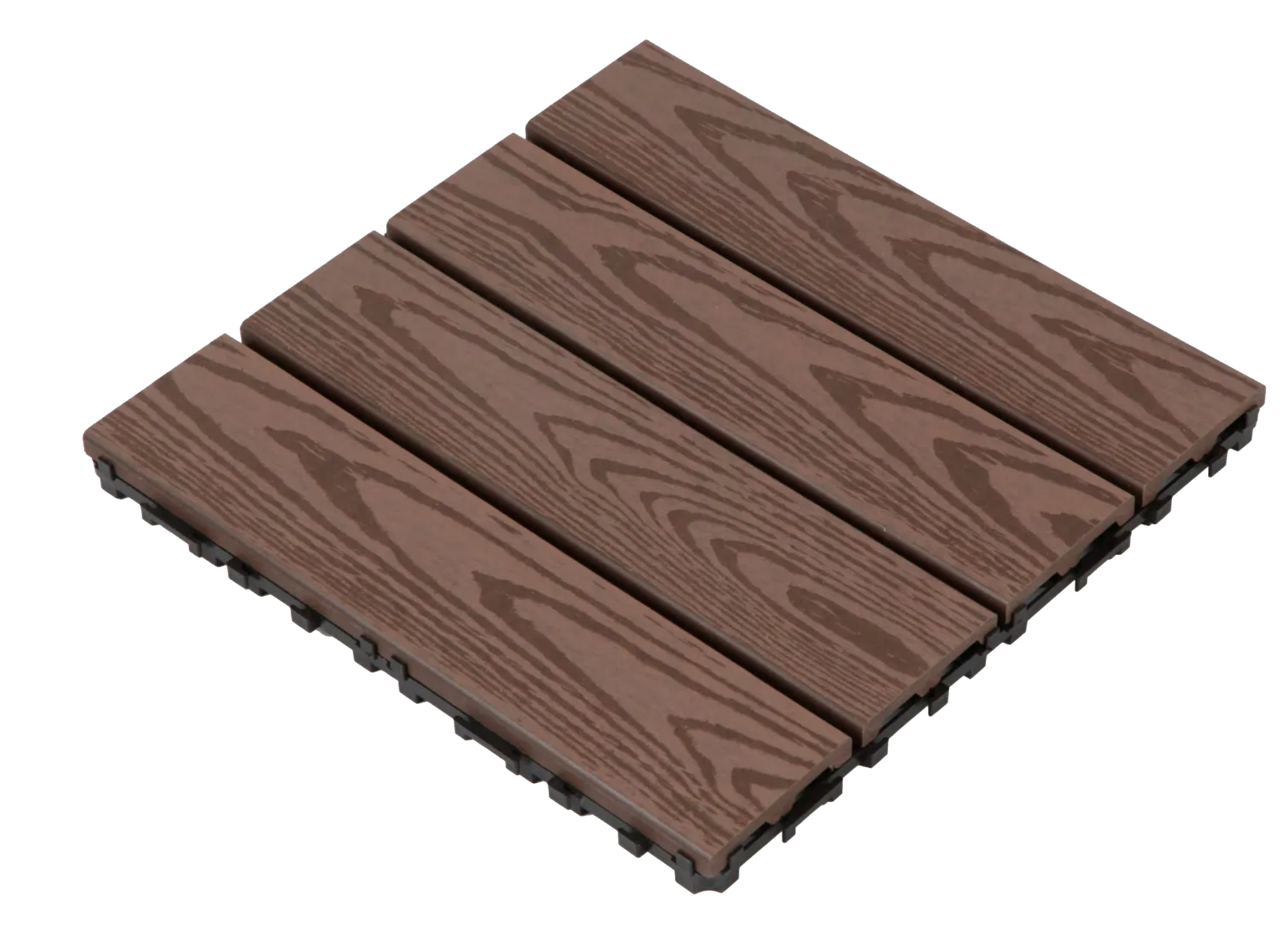 Wood Plastic Composite Deck Tiles Set Of 20Pcs, Composite Decking Resist Rust, Water, Weather, Easy To Diy & Maintain, Indoor&Outdoor,Ideal For Patios, Balconies, Rooftops, Decks, 12X12In Light Coffee Light Coffee Modern Plastic Wood Plastic