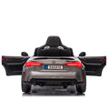 Bmw M4 12V Kids Ride On Painting Toy Car 2.4G W Parents Remote Control,Three Speed Adjustable,Power Display, Usb,Mp3 ,Bluetooth,Led Light,Story,A Handle With Wheels And A Pull, Easy To Carry Silver Polypropylene