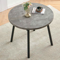 Table Top Only Grey Round Dining Table Stone Gray Mdf