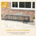 Pawhut Outdoor Cat Tunnel With Extendable Design, 79