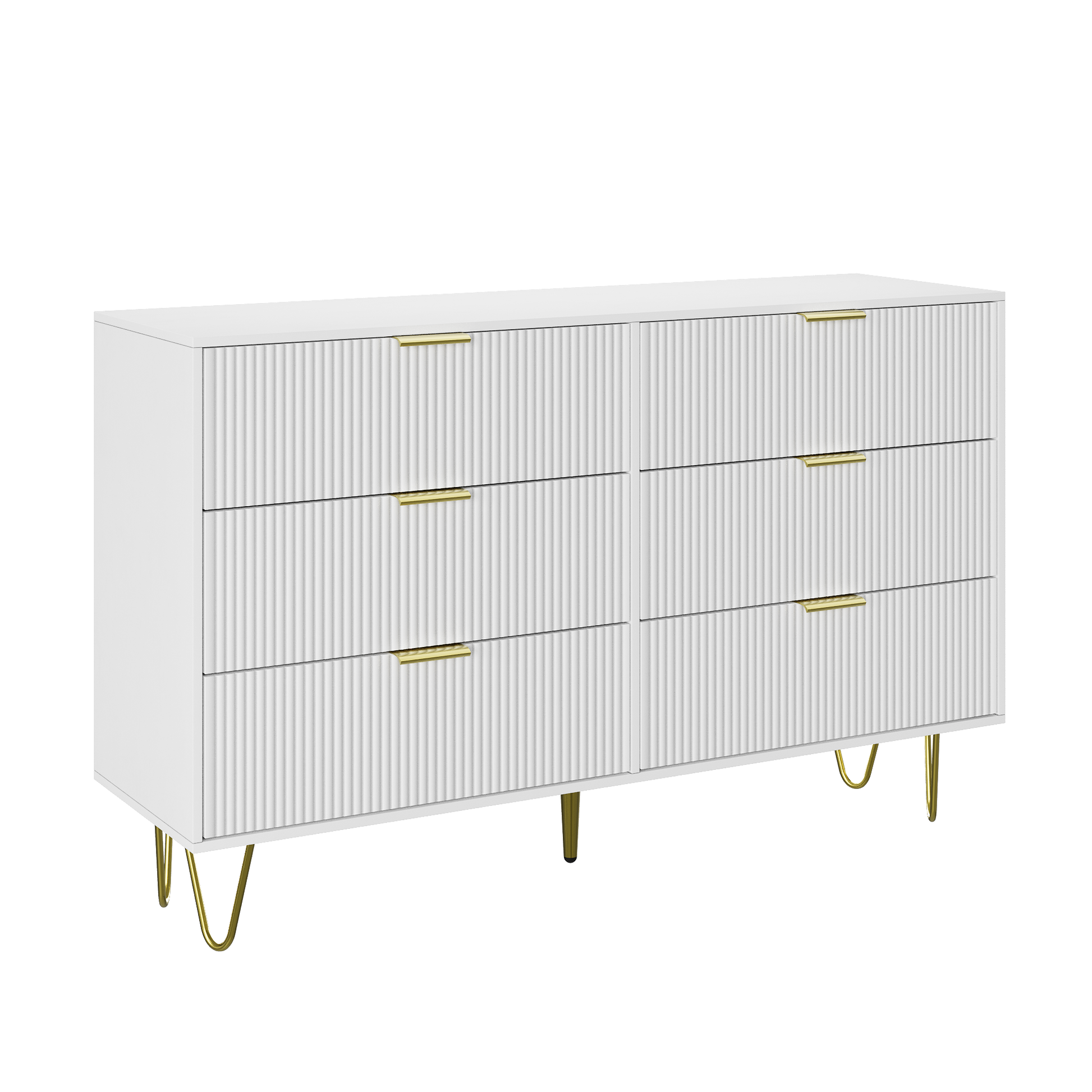 Modern White 6 Drawers For Bedroom,Big Size Wide Chest Of Drawers With Modern White 6 Drawers For Bedroom,Big Size Wide Chest Of Drawers With