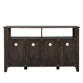 Drawerdresser Cabinet,Barcabinet,Buffetsideboard,Storagecabinet,Buffet Server Console Tablestorge,Changhong Glass Door,Toughened Glass Shelf,Fordining Room,Living Room,Kitchenhallway,Color:Gray 5 Or More Spaces Gray Primary Living Space Built In Lighting