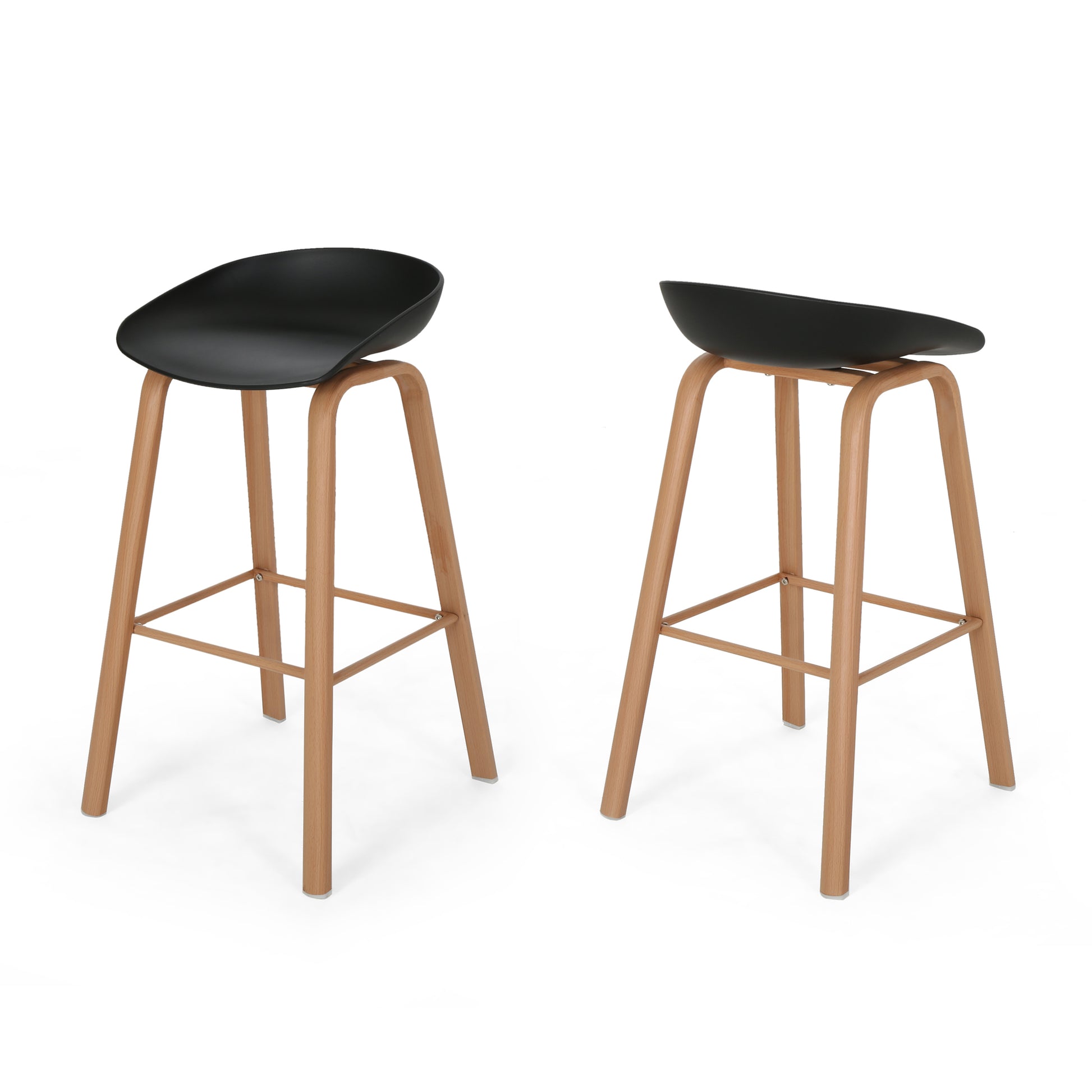 BARSTOOL black-polypropylene