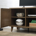 Briggs Modern 60 Inch Tv Stand For Tvs Up To 65 Inches, Classic Walnut Finish Brown 60 69 Inches Mdf Mdf